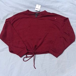 *NWT* Forever 21 crop sweatshirt